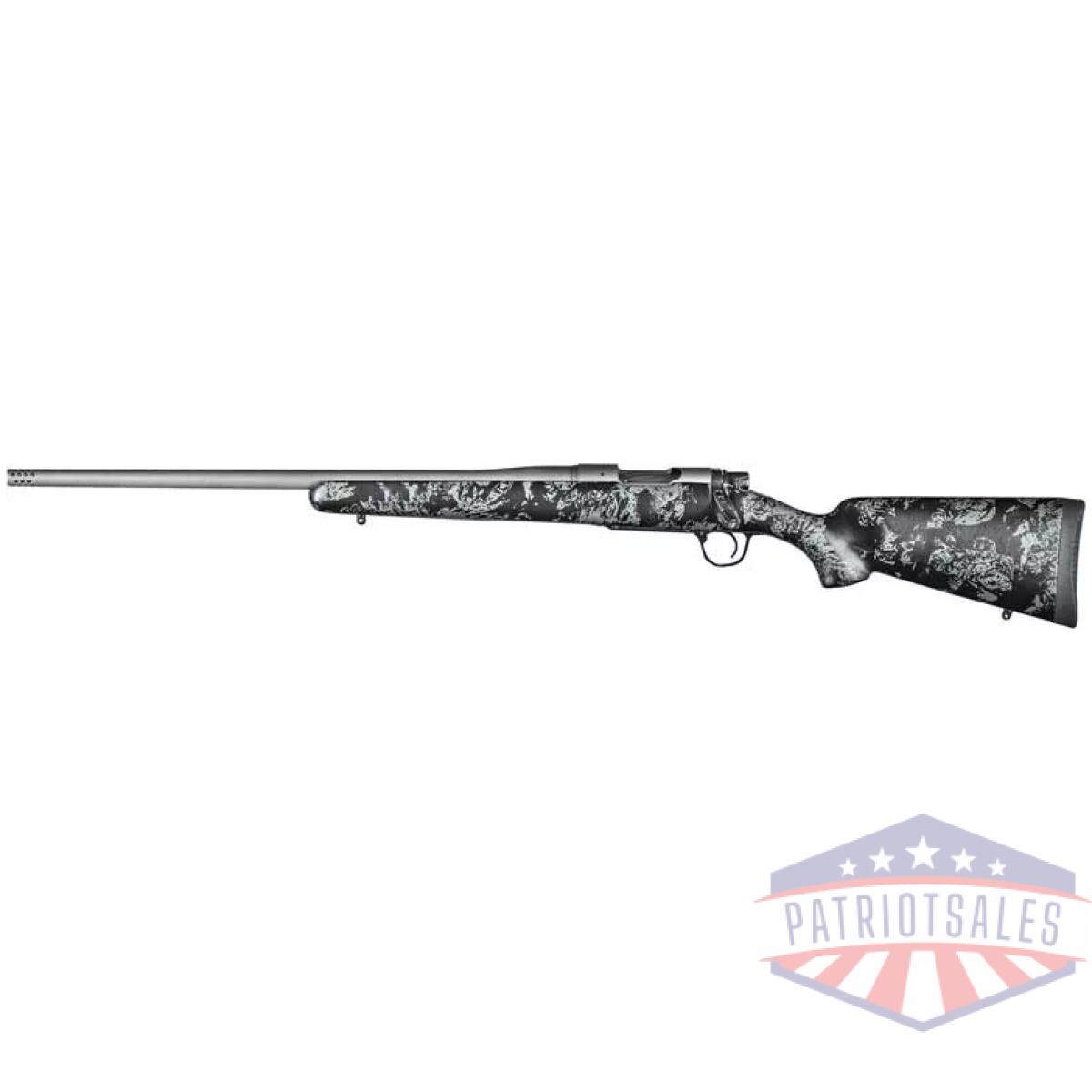 Christensen mesa fft 7mm prc - lh tungsten cerakote blk/gray - image 1