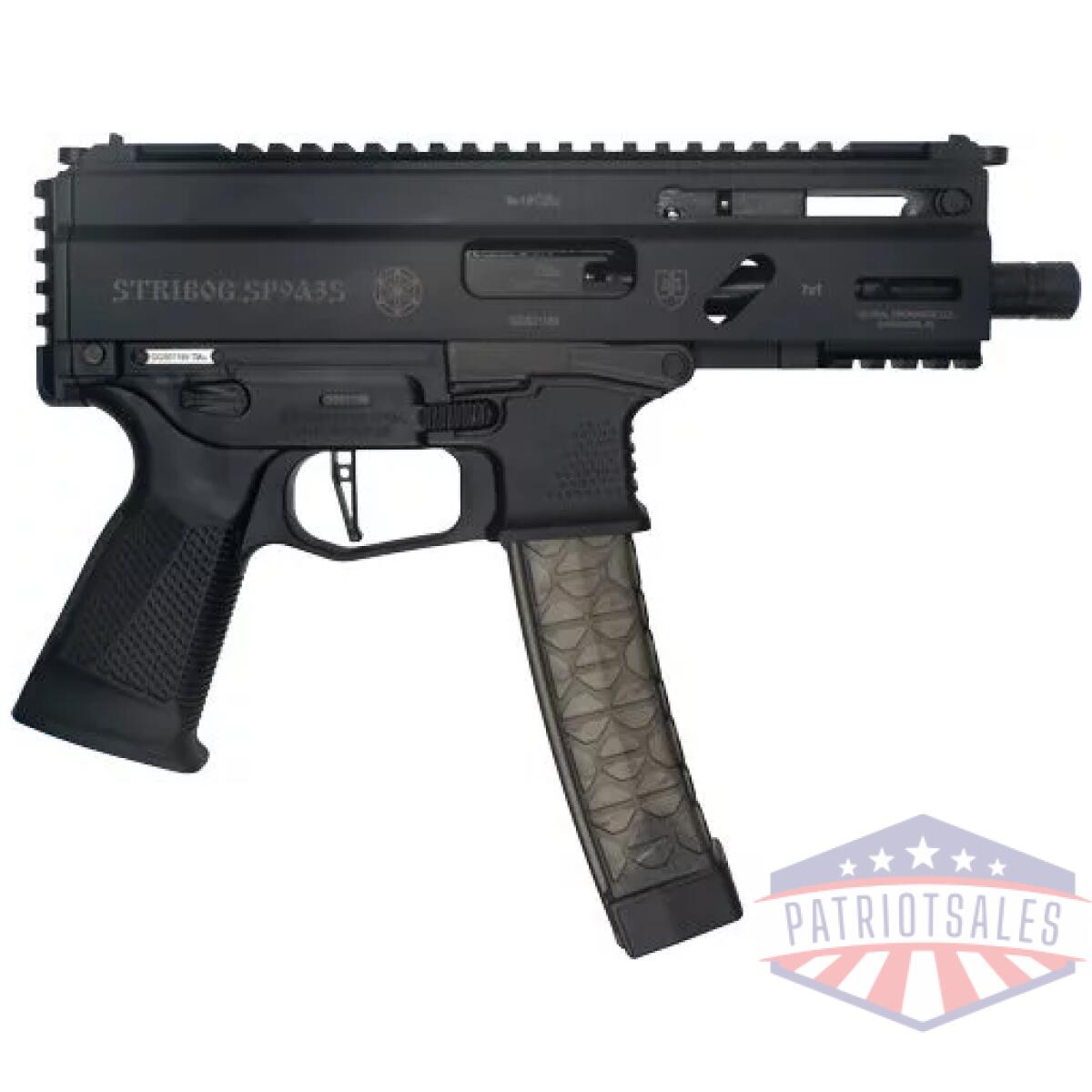 Grand power stribog sp9a3s 9mm - 5" bbl 30 rd mag black - image 1