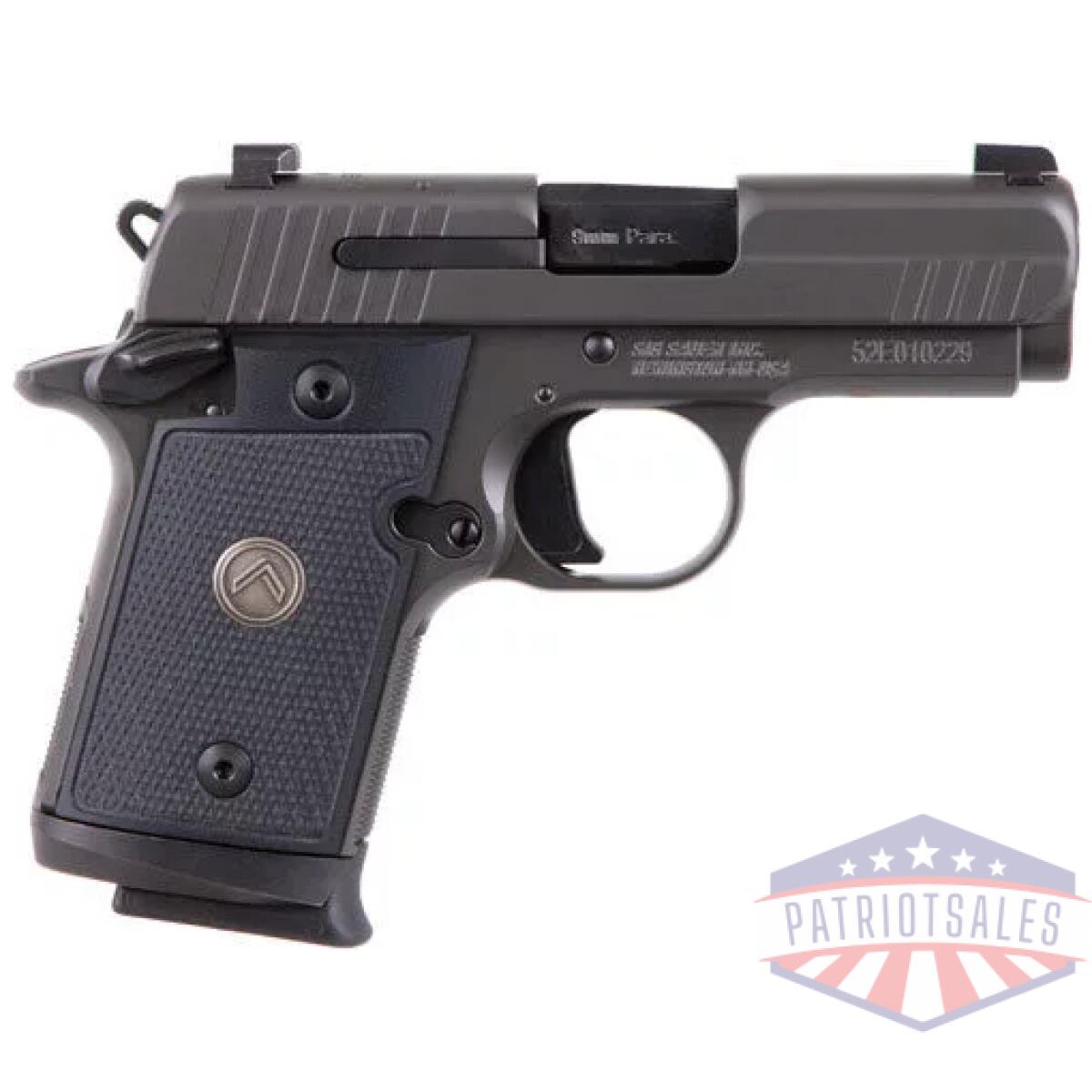 Sig p938 legion 9mm 3" sao - xray3 (3)7rd g10 grip/grey - image 3