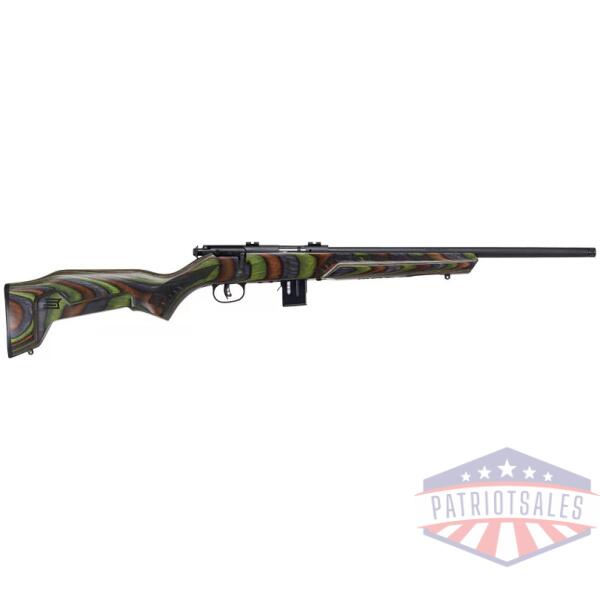 SAVAGE 93R17 MINIMALIST 17HMR - 18" MATTE/GREEN LAMINATE