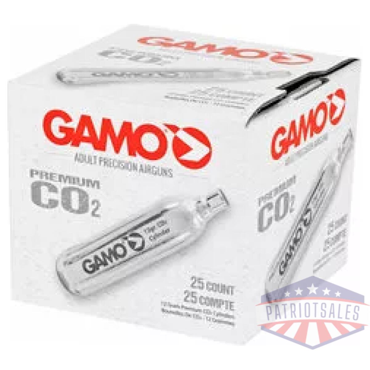 Gamo co2 cartridge 25/pk - image 1