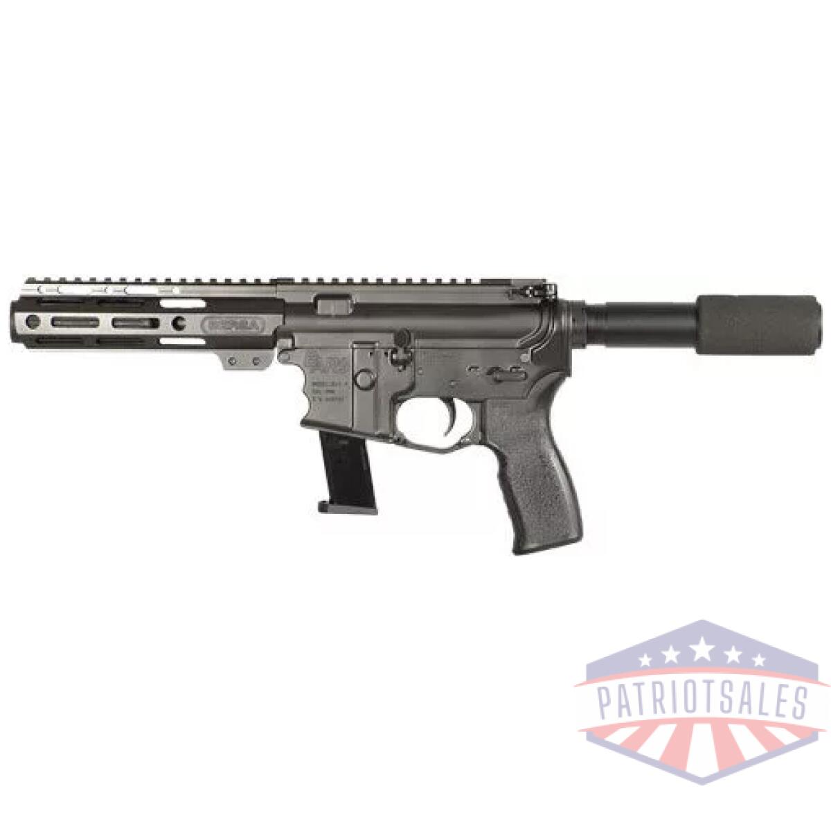 Bersa bar9 9mm w/ compensator - 4" black 27rd mag - image 1