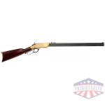CIMARRON HENRY CIVILIAN 44/40 - 24" BRASS FRAME/BLUED WALNUT