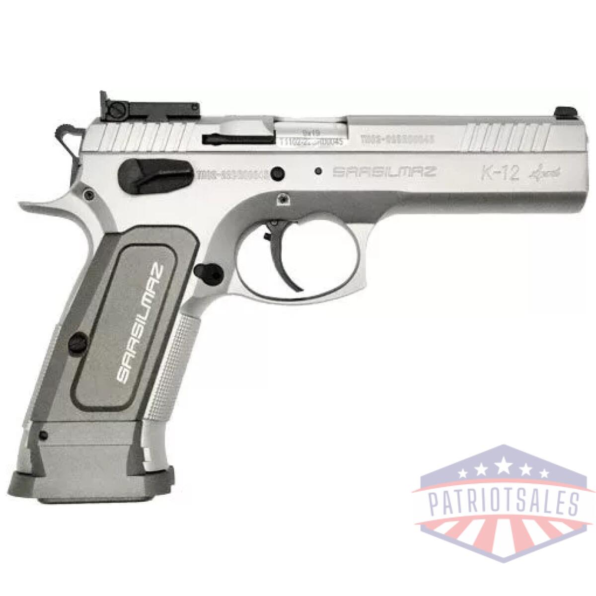 Sar usa k-12 sport pistol 9mm - 4. 7" bbl 17rd stainless - image 1