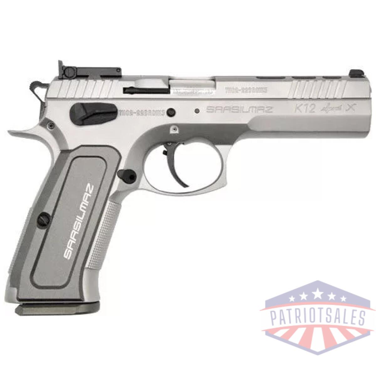Sar usa k-12 sport x pistol - 9mm 4. 7" bbl 17rd stainless - image 1