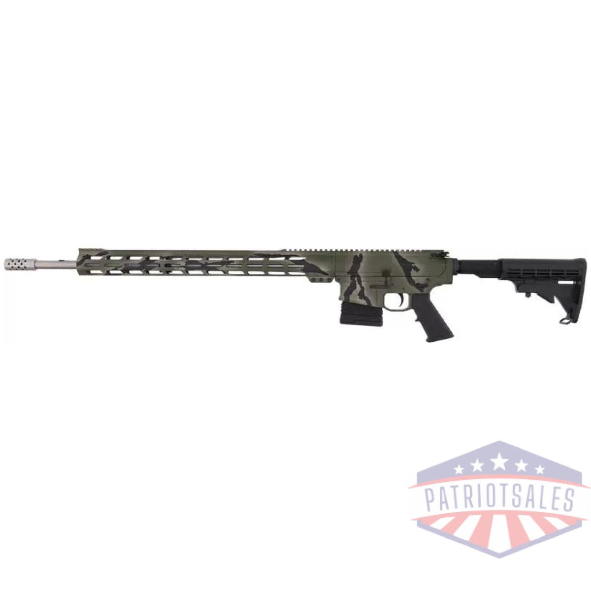 Glfa ar10 rifle 243 win - 24" s/s bbl 5-rd pursuit grn - image 2