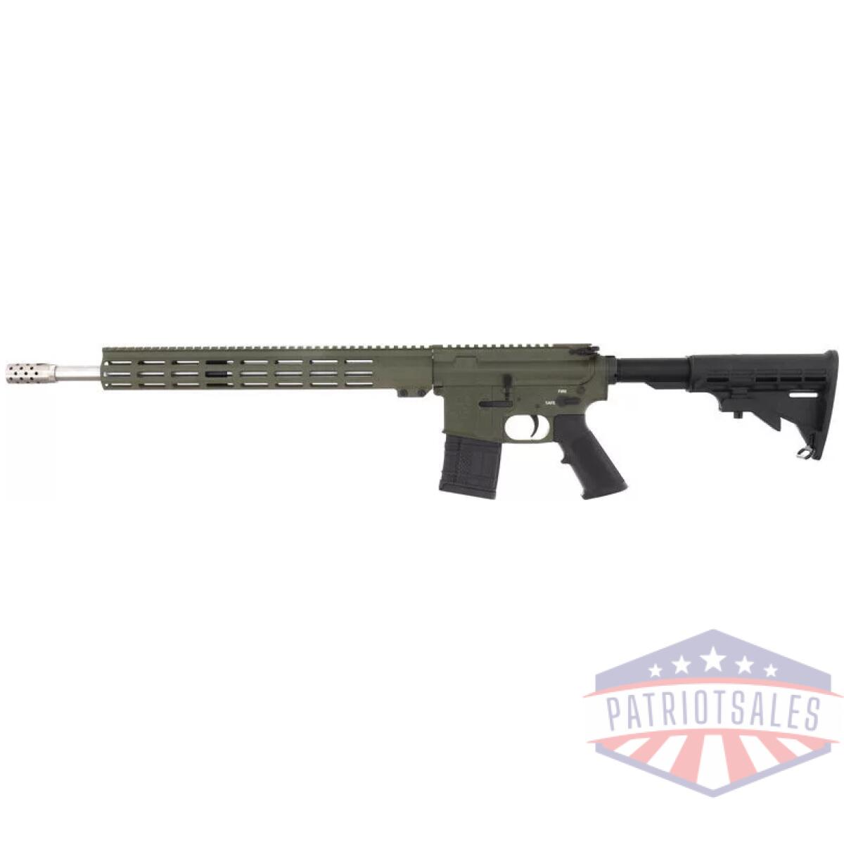 Glfa ar15 450 bushmaster - 18" s/s bbl od green - image 2