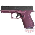 GLFA 19 STRIKER 9MM 4" 15 SHOT - BLACK SLIDE BLACK CHERRY FRAME - Image 2