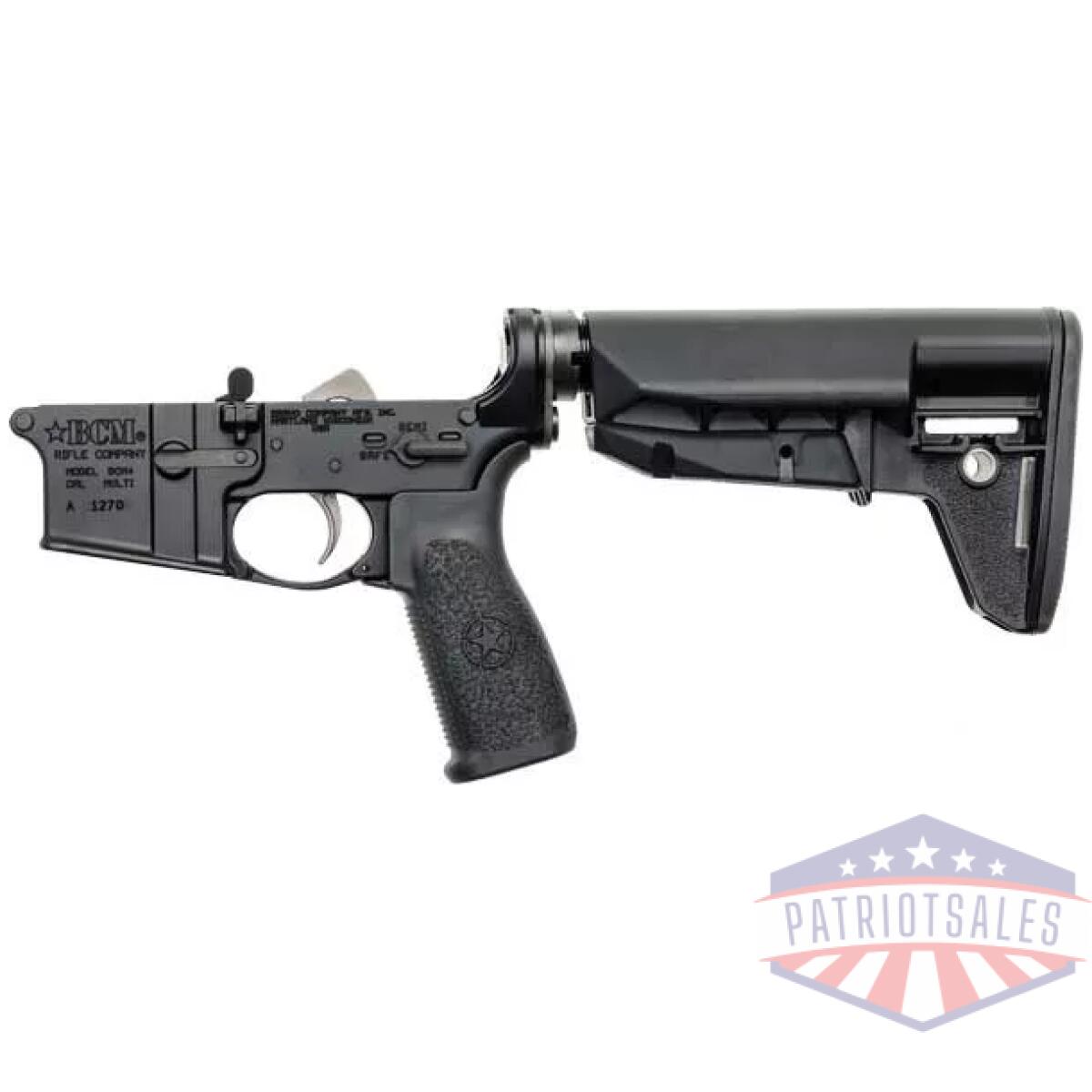 Bcm lower group ar-15 5. 56mm - w/bcm mod-2 sopmod black - image 1