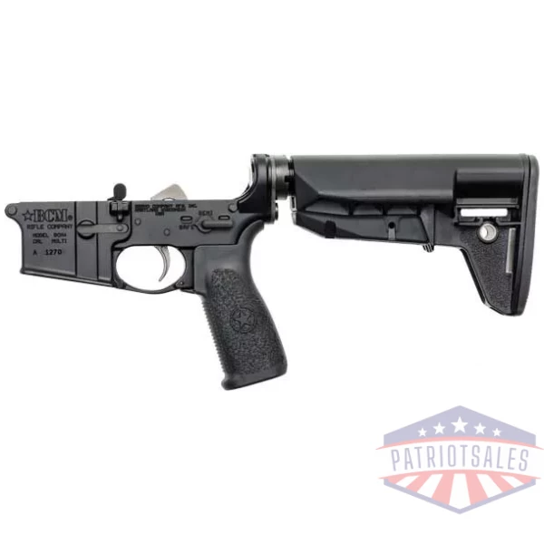 BCM LOWER GROUP AR-15 5.56MM - W/BCM MOD-2 SOPMOD BLACK