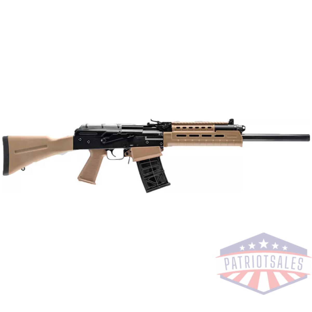 Jts m12ak-t1a 12ga 3" 18. 7" - (2)5rd mags m-lok rail fde - image 2