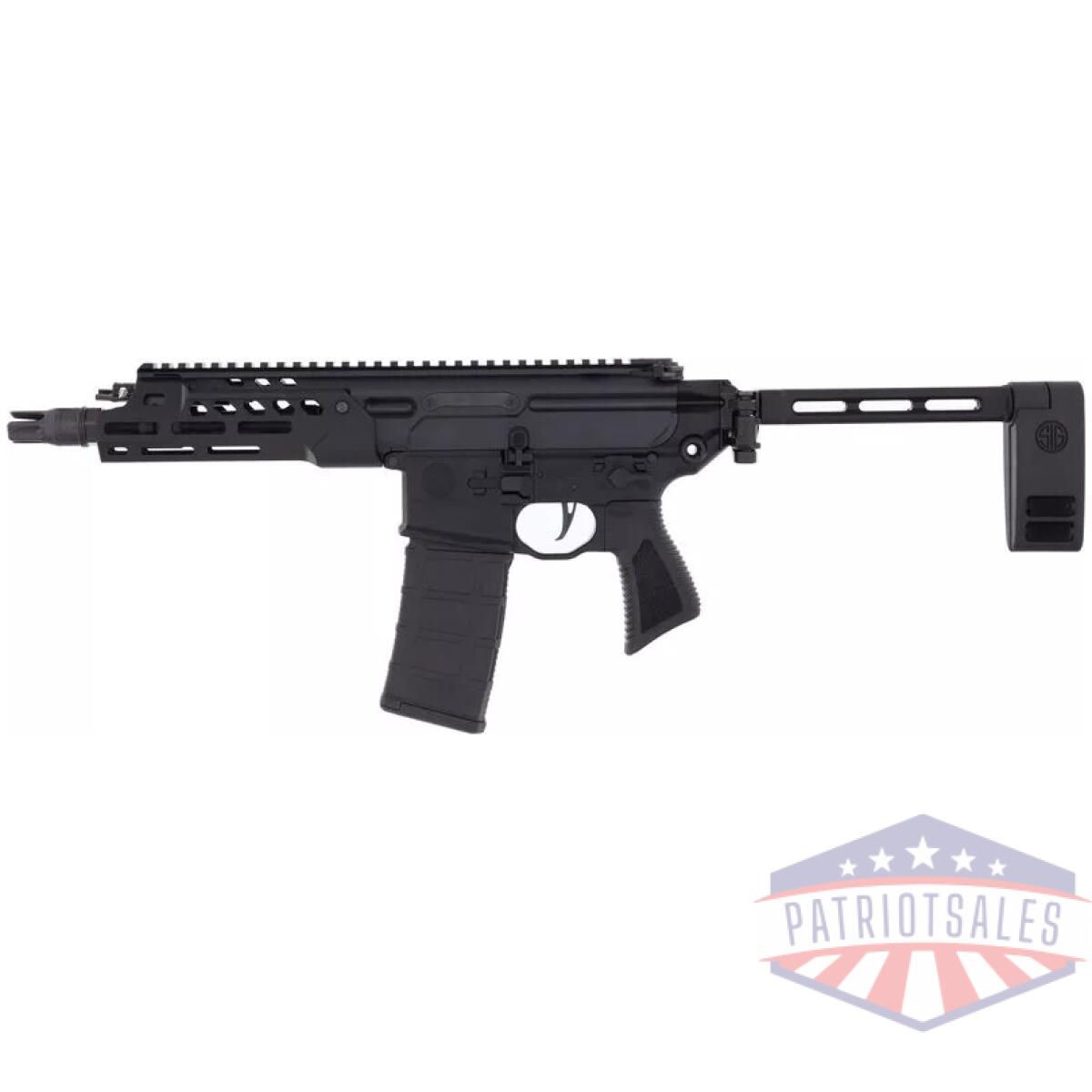 Sig mcx rattler lt 5. 56 nato - 7. 75" 30rd fold pcb black - image 2