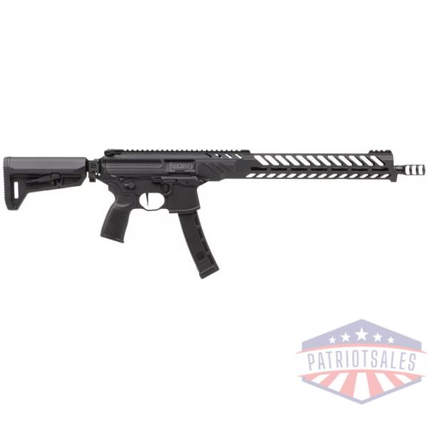 SIG MPX PCC 9MM COMPETITION - 16" 35RD M-LOK ADJ STOCK BLACK