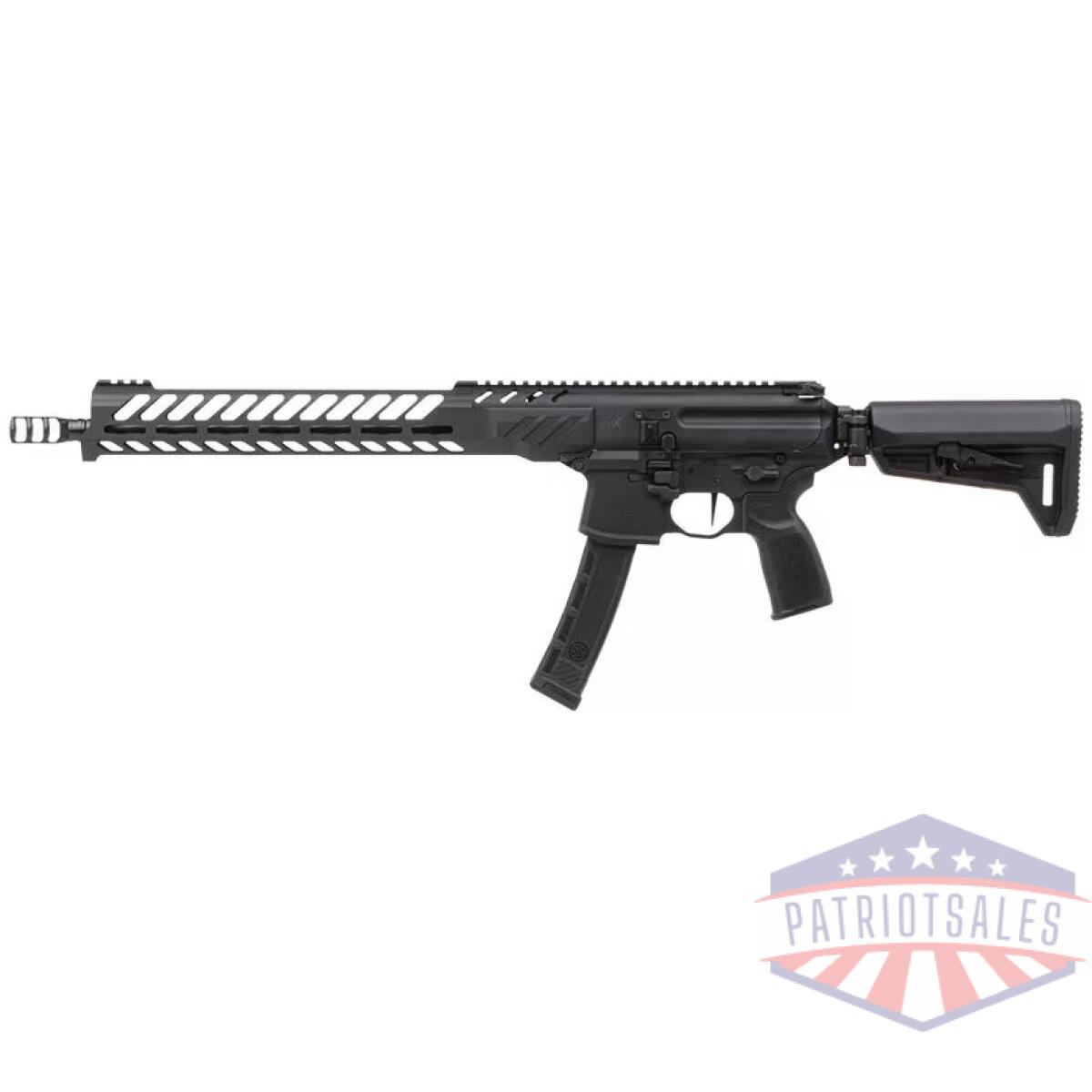 Sig mpx pcc 9mm competition - 16" 35rd m-lok adj stock black - image 2