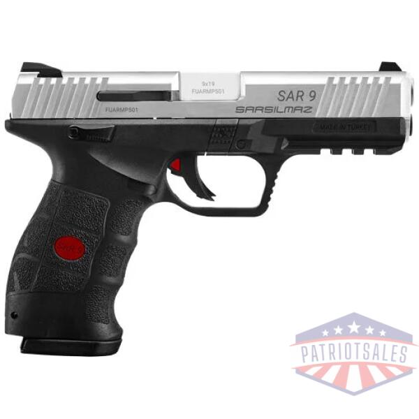 SAR USA SAR9 PISTOL 9MM - 4.4" BBL 17RD MAG STAINLESS