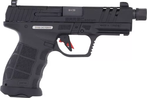 SAR USA SAR9 COMPACT SOCOM 9MM - 4.7" BBL 15/21 RD MAG BLACK