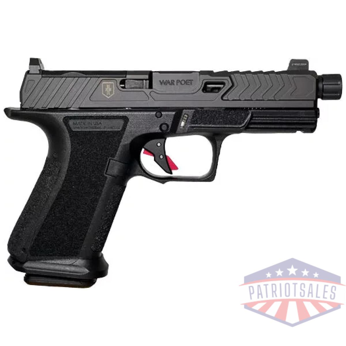 Shadow systems war poet mr920 - elite 9mm threaded dlc bbl dlc - image 1