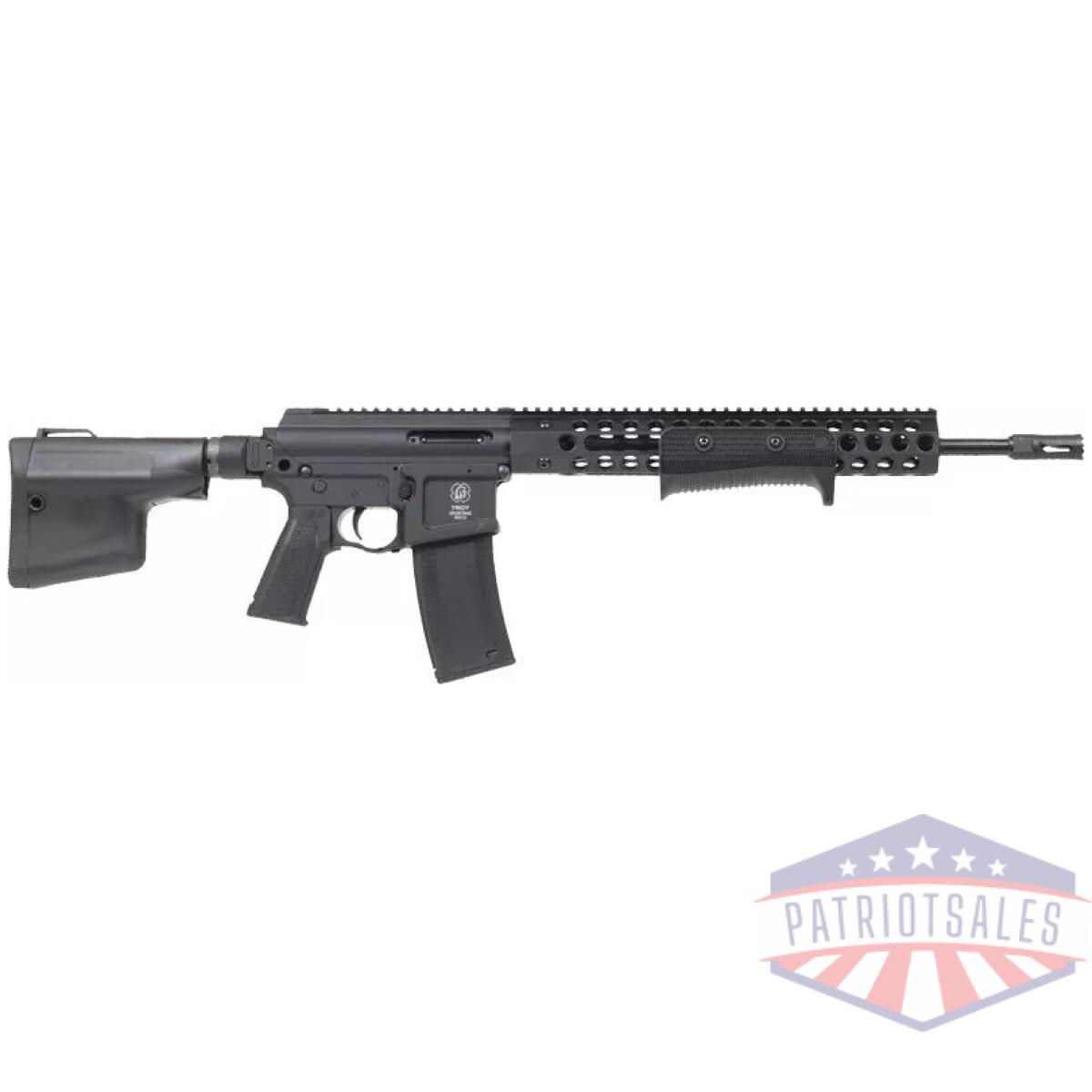Troy pump ar sporting 300blk - 16" 10rd optic ready troy stk - image 1