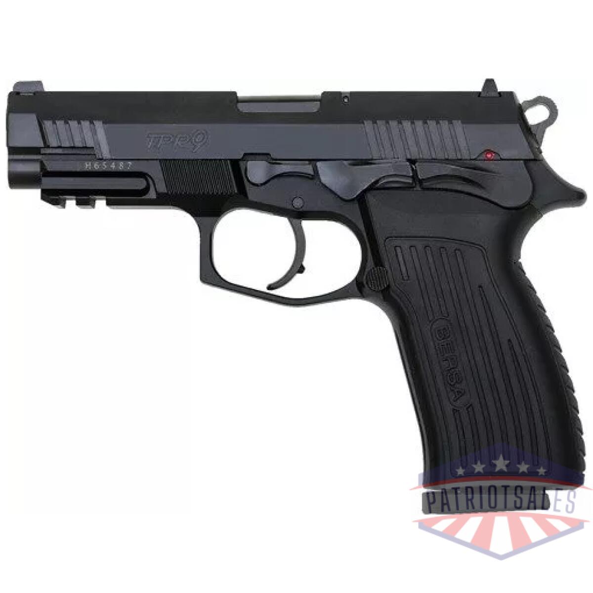 Bersa tpr 9mm 4. 25" - 17+1 shot matte black - image 1