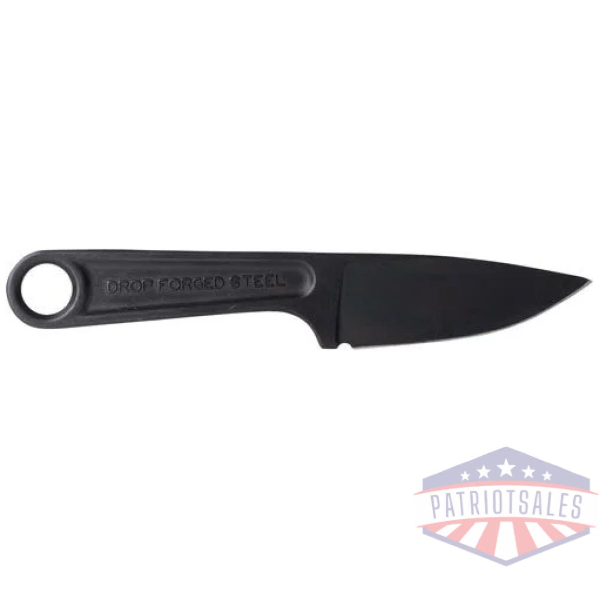 Ka-bar forged wrench knife - 3" plain edge blackout w/shth - image 3