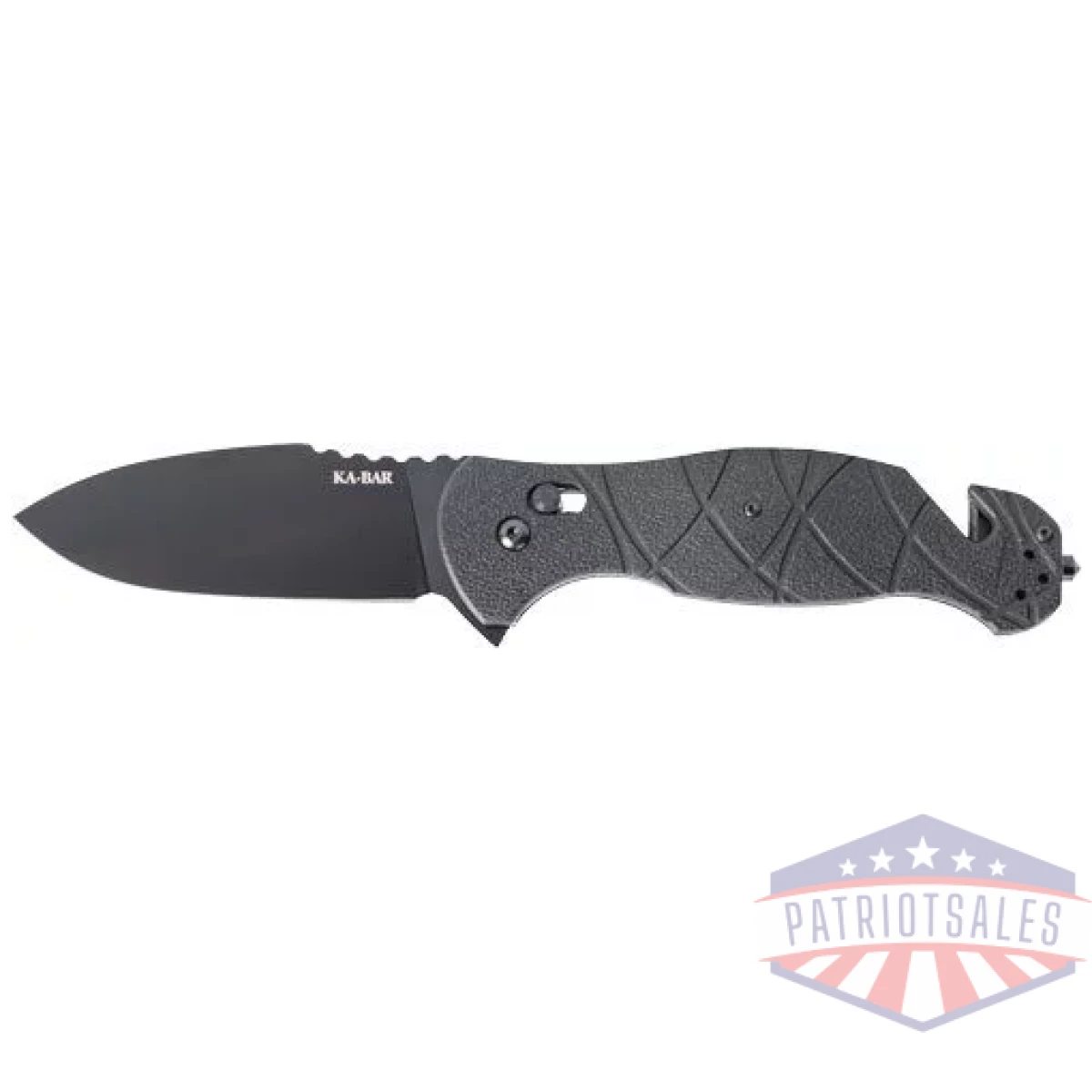 Ka-bar coytu folder 3. 5" deep - belly dp crossbar w/cutter - image 2