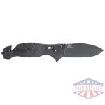 KA-BAR COYTU FOLDER 3.5" DEEP - BELLY DP CROSSBAR W/CUTTER - Image 3