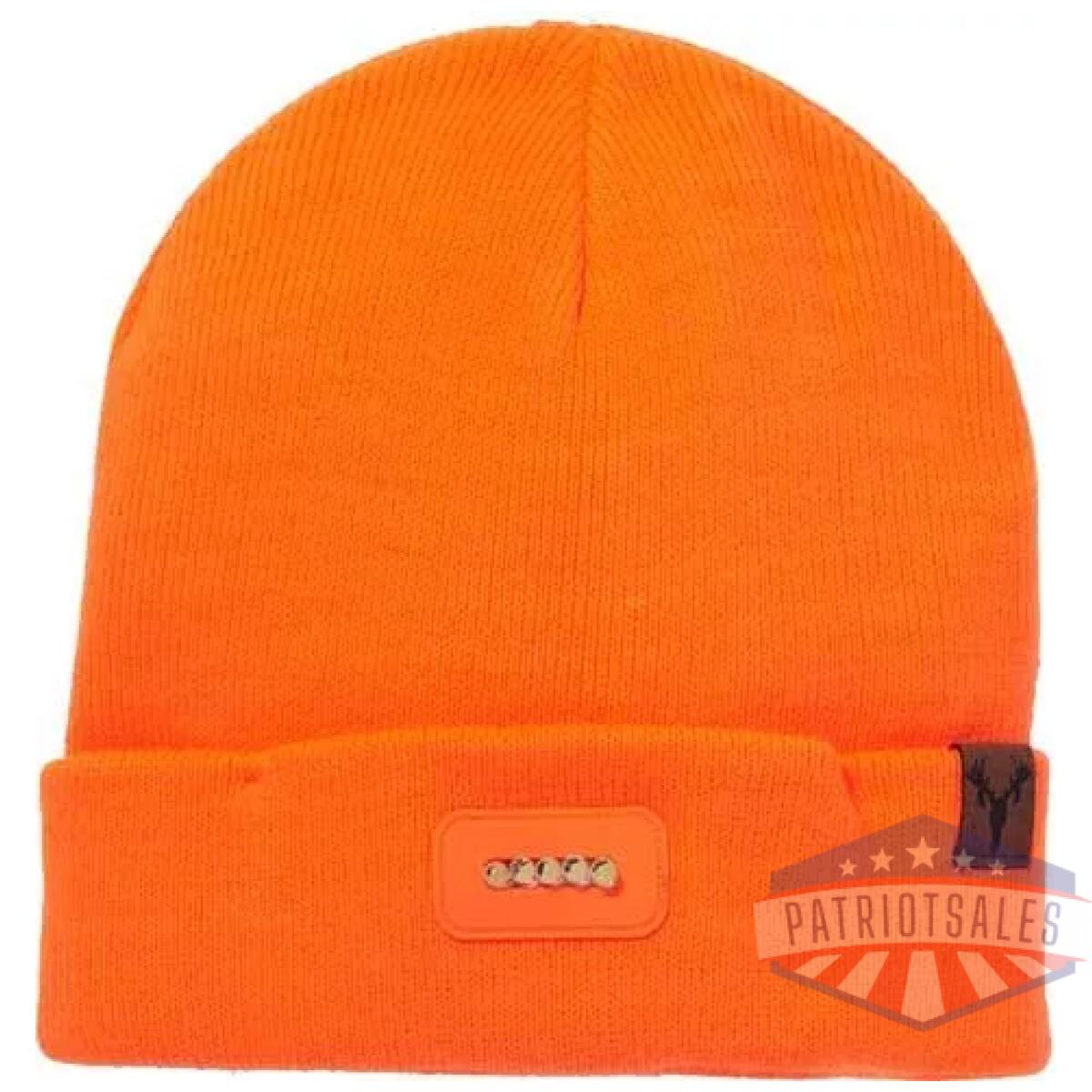 Hot shot basics lighted knit - cap bolt 5-bulb blaze - image 1