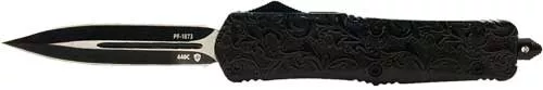 TEMPLAR KNIFE LARGE OTF MAIDEN - BLACK GLOSS 3.5" BLK DAGGER