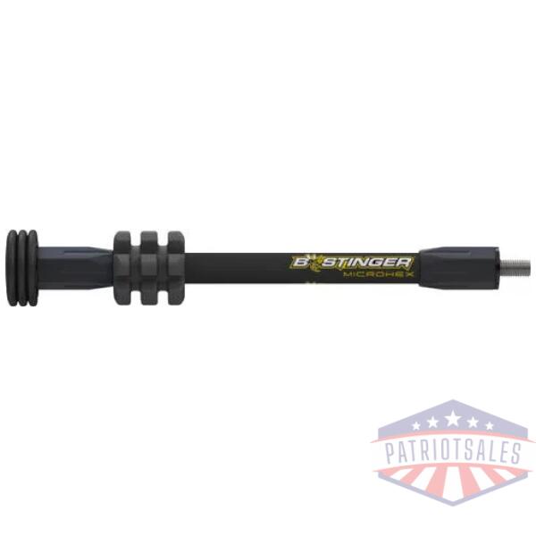BEE STINGER STABILIZER - MICROHEX HUNTING 8" BLACK