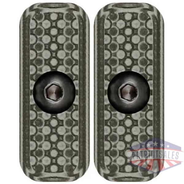 MI LEVER STOCK G10 M-LOK PANEL - GREY/BLACK 2-PACK
