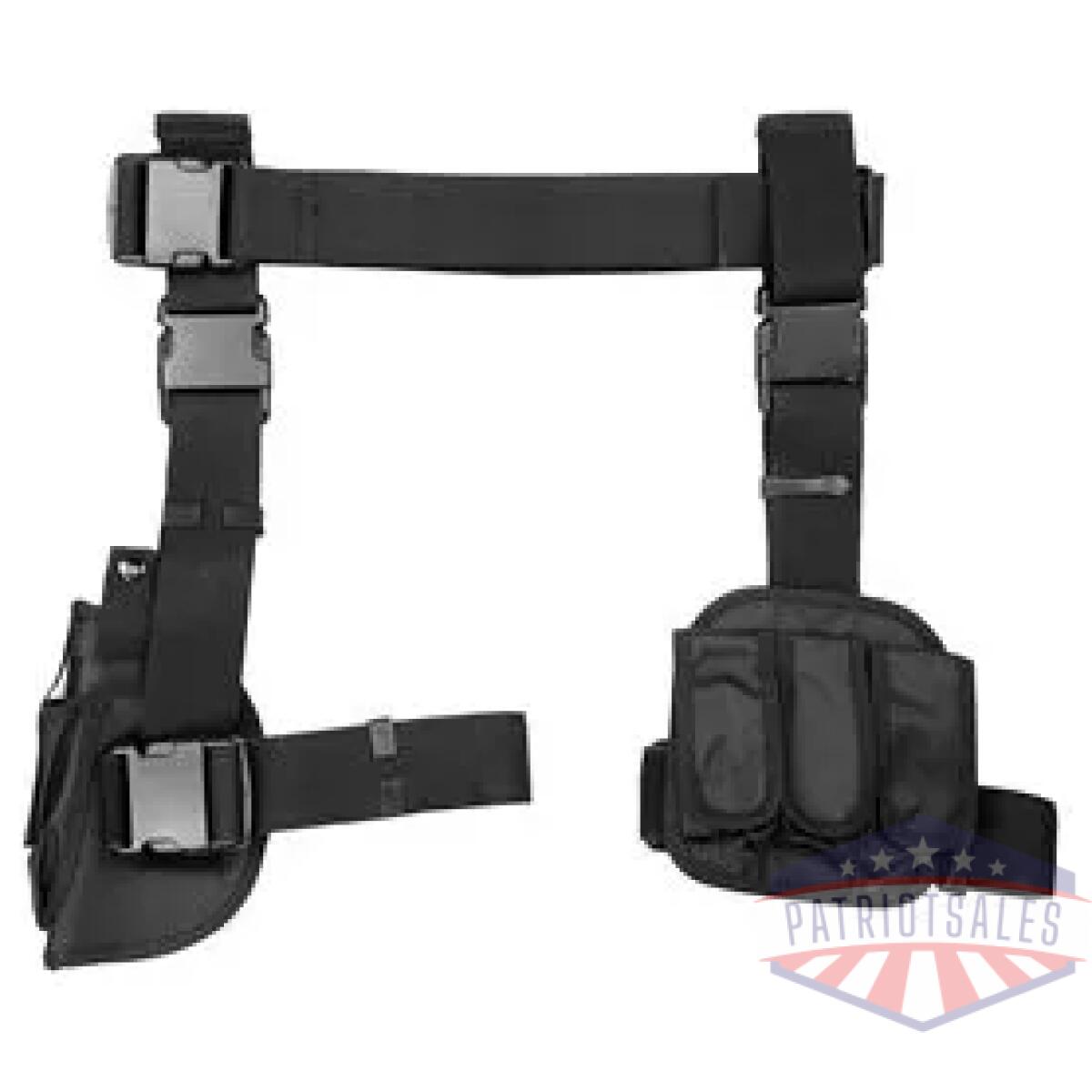 Ncstar drop leg holster mag hldr blk - image 1