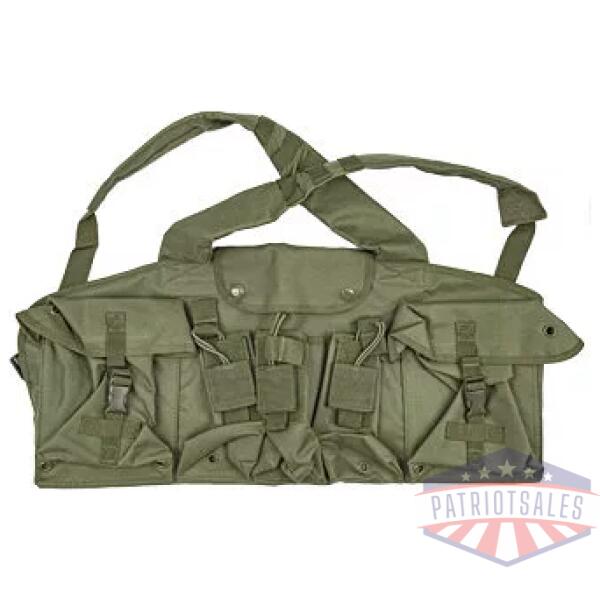 NCSTAR VISM AK CHEST RIG GRN