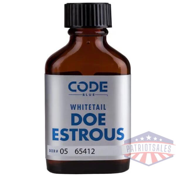 CODE BLUE DEER LURE DOE - ESTRUS 1FL OUNCE BOTTLE