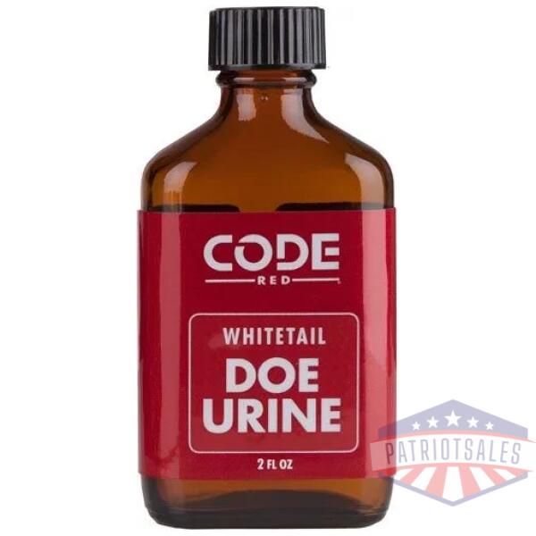 CODE RED DEER LURE DOE - URINE 2FL OUNCES BOTTLE