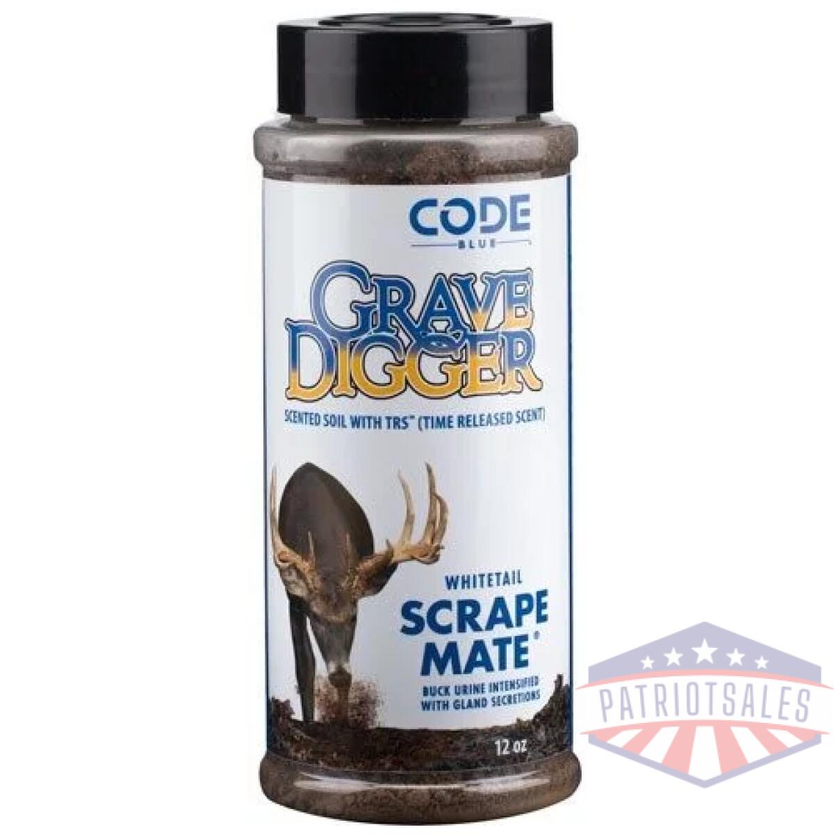 Code blue deer lure grave - digger scrape soil buck urine - image 1