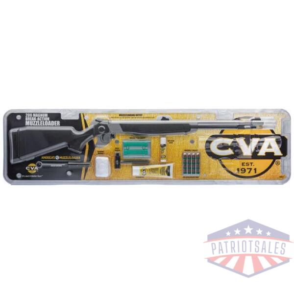 CVA WOLF V2 209M 50 CAL 24" - W/SIGHT SS/BLK SYN ACCESS PACK