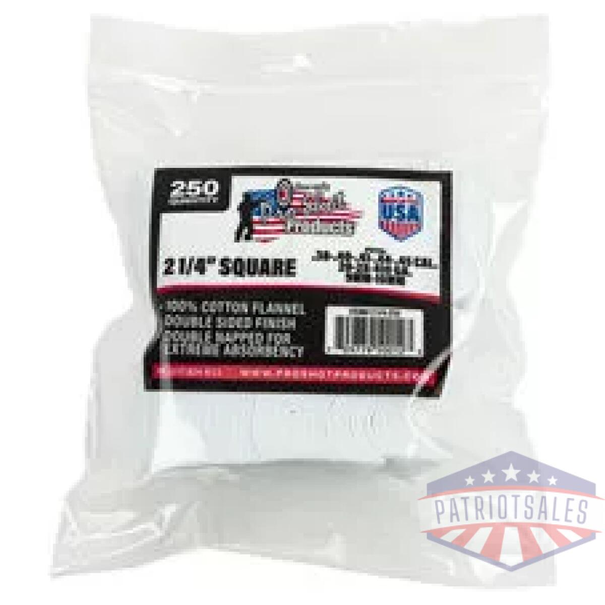 Pro-shot patch. 35-. 45cal 2 1/4" 250 - image 1