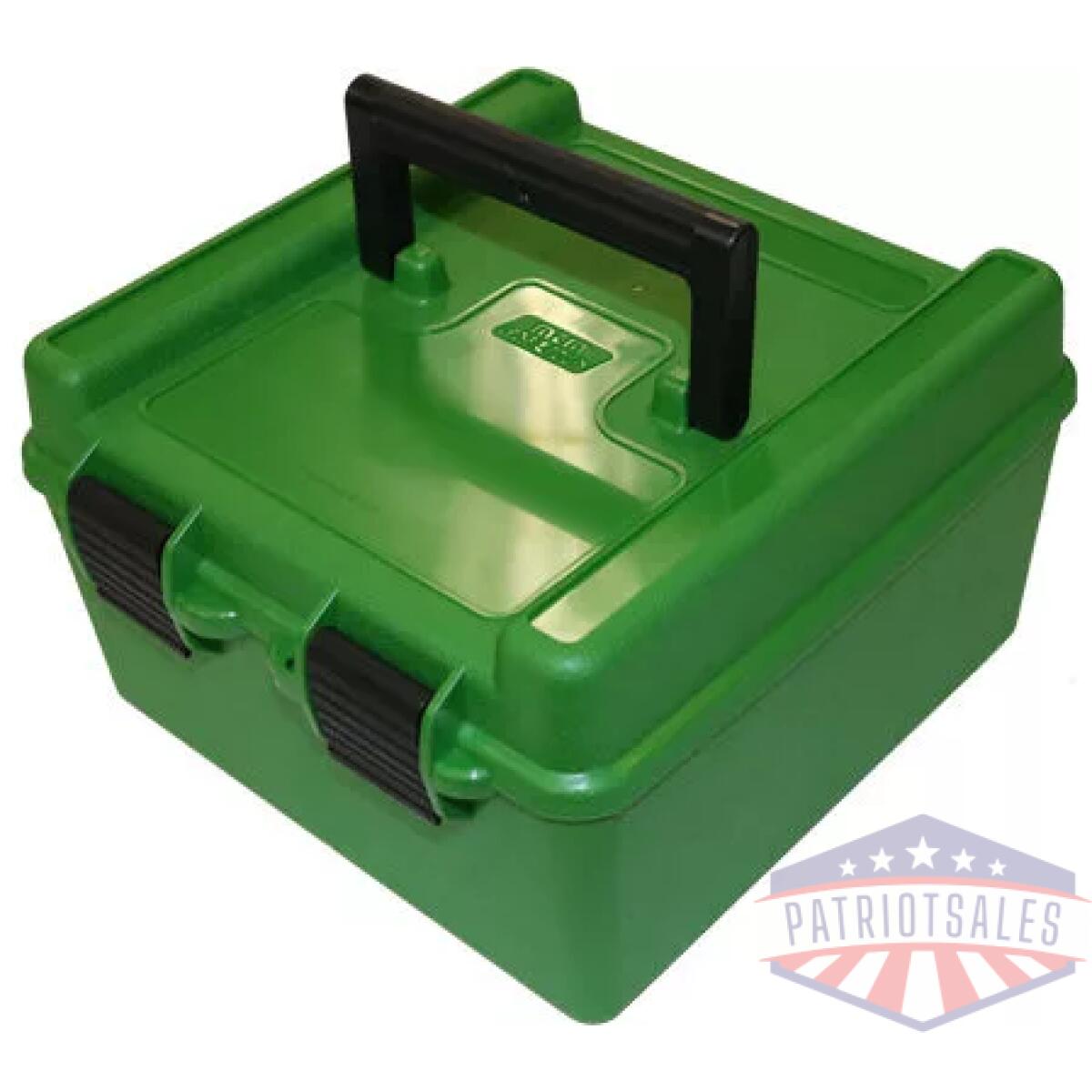Mtm ammo box rifle 100-rounds - wsm & wssm ultra mag. Cals grn - image 1