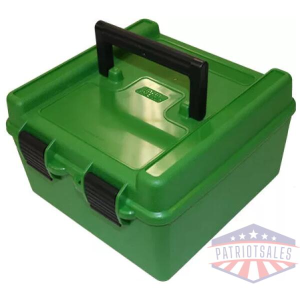 MTM AMMO BOX RIFLE 100-ROUNDS - WSM & WSSM ULTRA MAG. CALS GRN