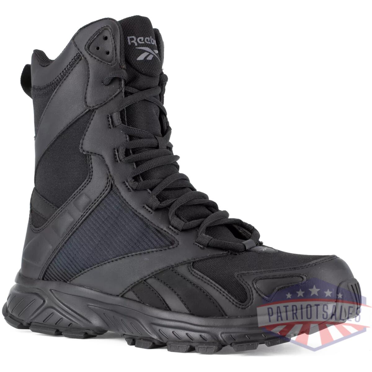 Hyperium tactical 8'' tactical boot w/ soft toe - black - image 1