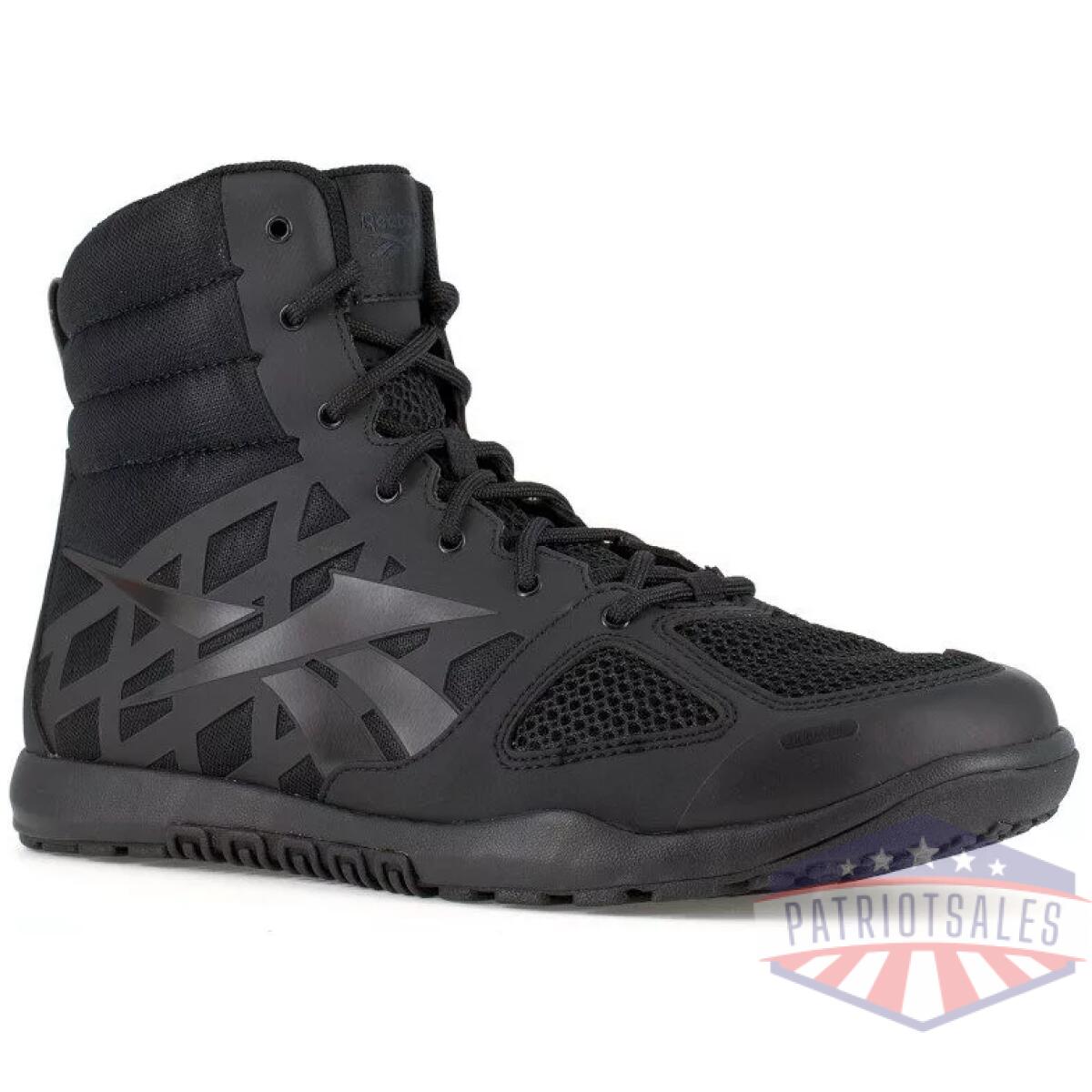 Nano tactical 6'' boot w/ soft toe - black - image 1