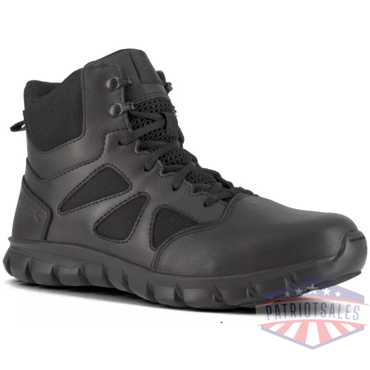 Sublite cushion tactical 6'' boot w/ soft toe - black - image 1