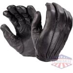 resister all-leather, cut-resistant police duty glove w/ kevlar