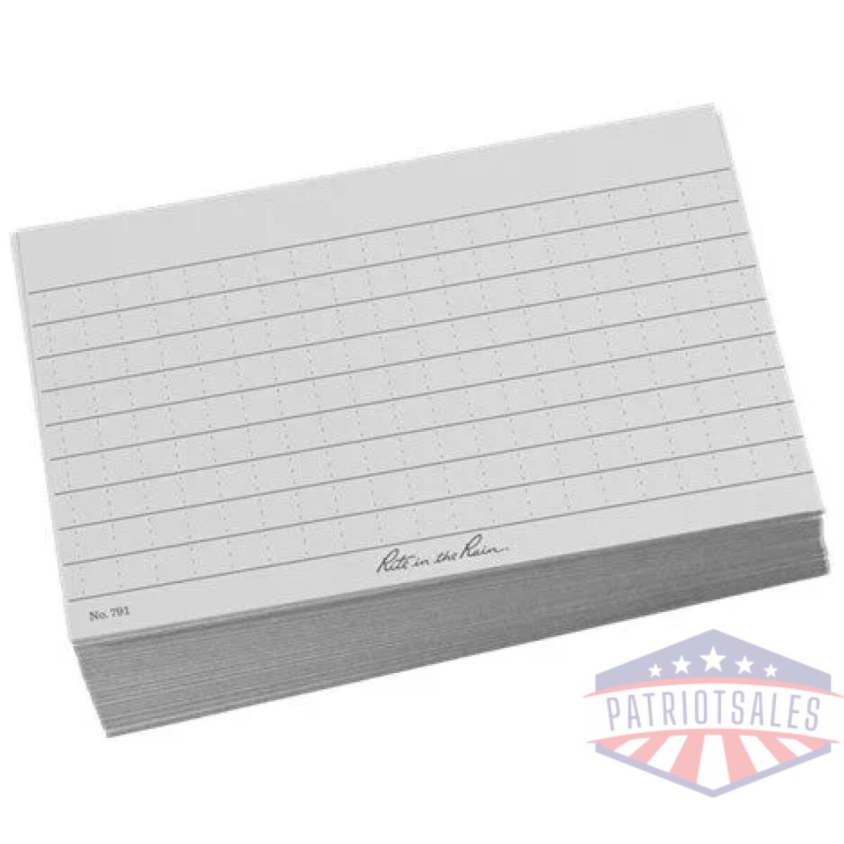 Index cards - gray (3'' x 5'') - image 1