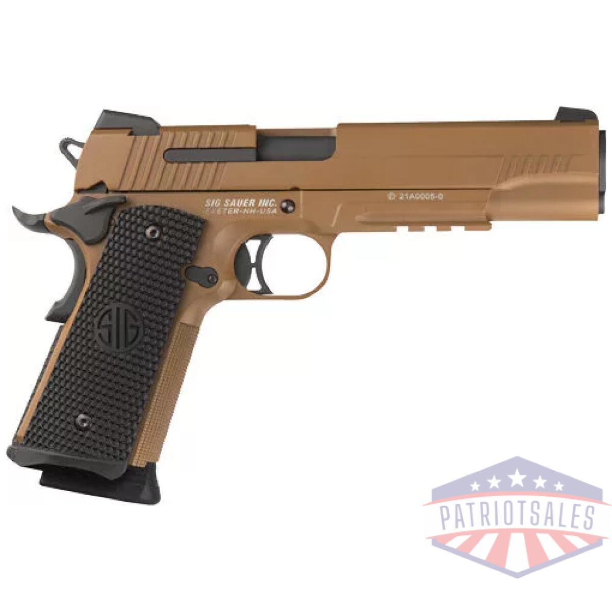 Sig airgun pistol 1911 emperor - scorpion co2 blowback 4. 5 bb - image 2