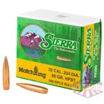 SIERRA MATCHKING .224 80GR 500CT
