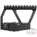 ARSENAL SCOPE MOUNT SM-13K - 5" PICATINNY RAIL AKS-74 BLACK