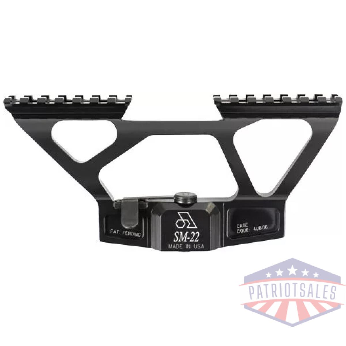 Arsenal scope mount sam7k - 5. 8" picatinny rail black - image 1
