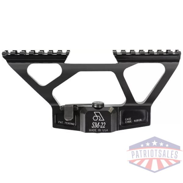 ARSENAL SCOPE MOUNT SAM7K - 5.8" PICATINNY RAIL BLACK