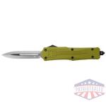 COBRATEC SMALL FS3 OTF OD - GREEN 3" D2 DAGGER